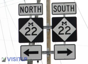 M-22 Signs - Leelanau Peninsula Visitors Guide