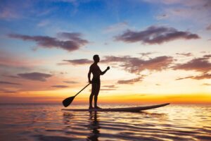 Stand-up Paddleboarding on Lake Michigan - Leelanau Peninsula Visitors Guide