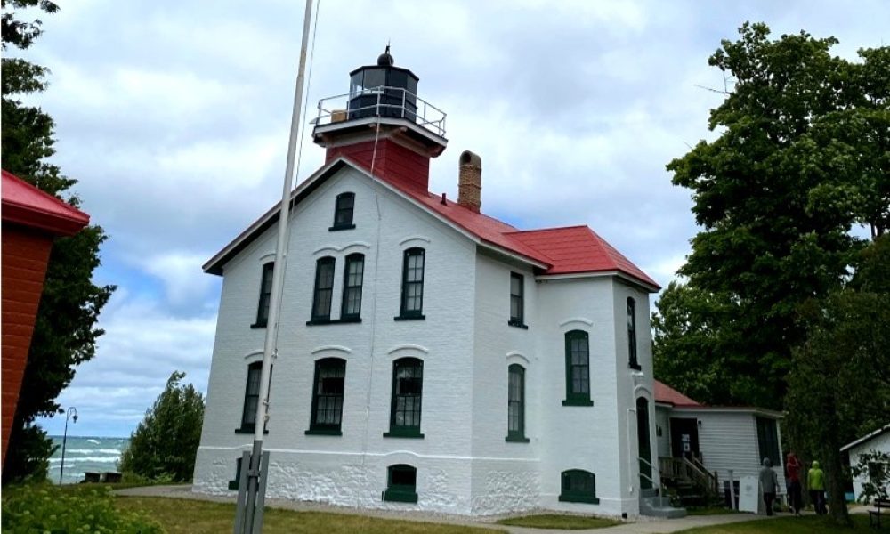 Grand Traverse Lighthouse in Northport, MI - Leelanau Visitors Guide
