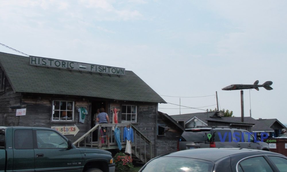 Historic Fishtown sign - Leelanau Peninsula Visitors Guide