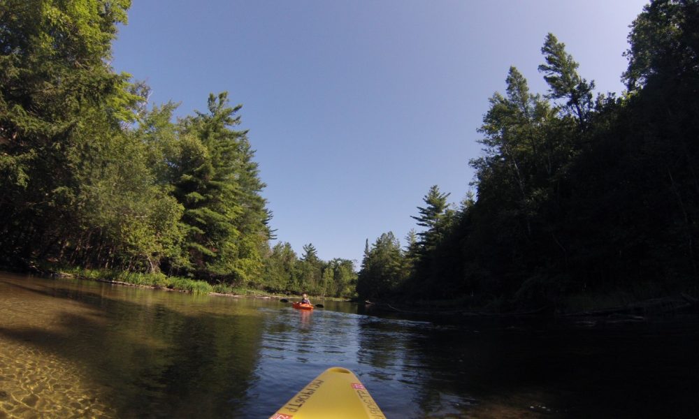 Kayaking the Crystal River in Glen Arbor - Leelanau Peninsula Visitors Guide (Large)