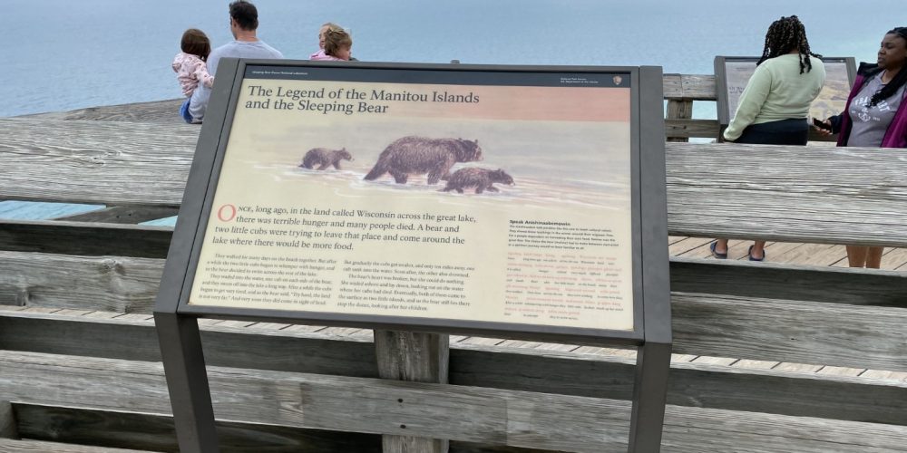 Why is it called the Sleeping Bear National Lakeshore?
