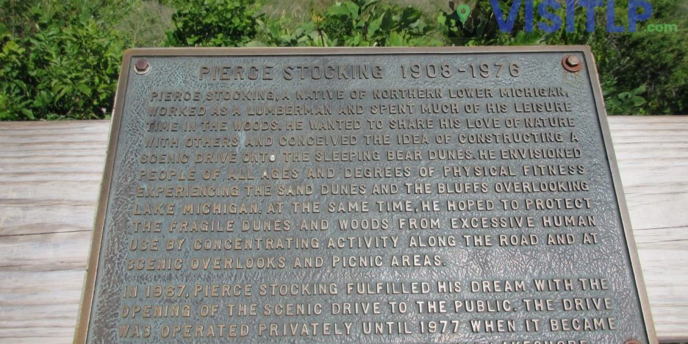 What is the history of the Pierce Stocking Scenic Drive?