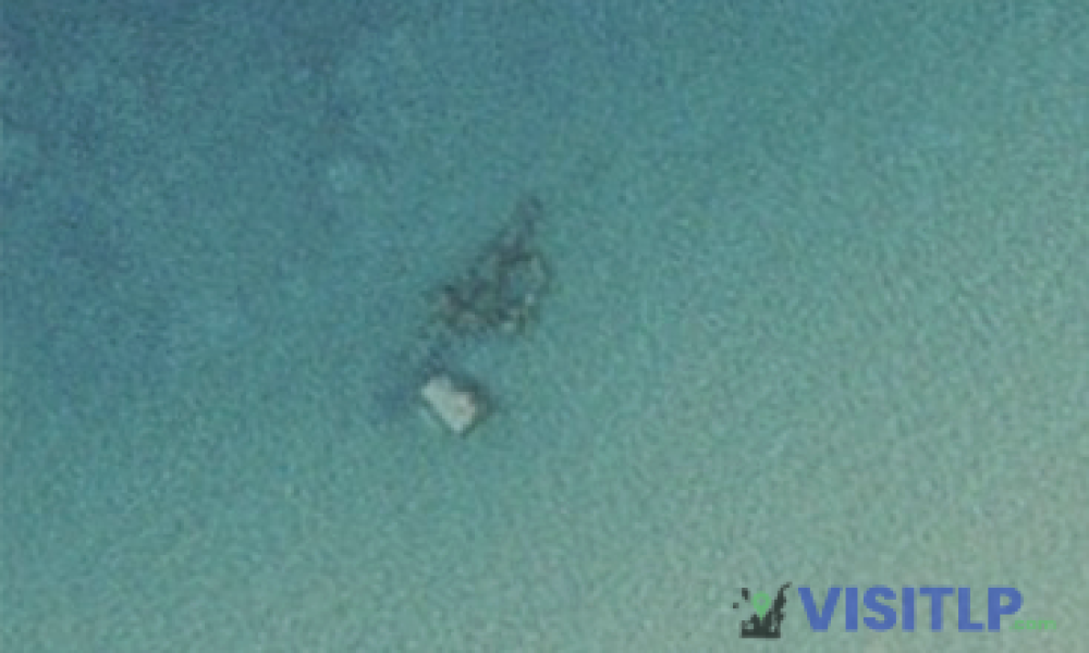 Shipwreck in Lake Michigan off of the Leelanau Peninsula