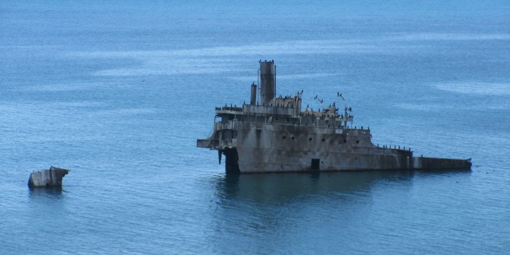 What is the shipwreck of the Francisco Morazan?