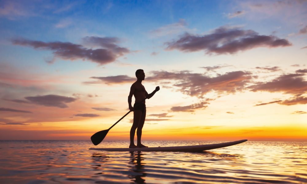 Stand-up Paddleboarding on Lake Michigan - Leelanau Peninsula Visitors Guide